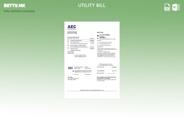 модерен стил Алжир АЕЦ Алжирско енергетско претпријатие за комунални сметки за з